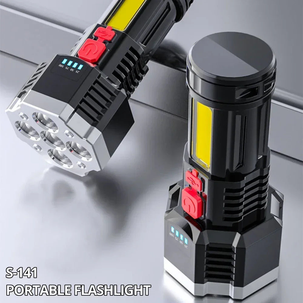 High Power Rechargeable Led Flashlights