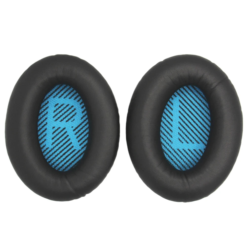 Replacement Ear Pads Soft Protein Leather Headphones Ear Cushions Memory Foam for Bose QuietComfort QC25 QC15 QC35
