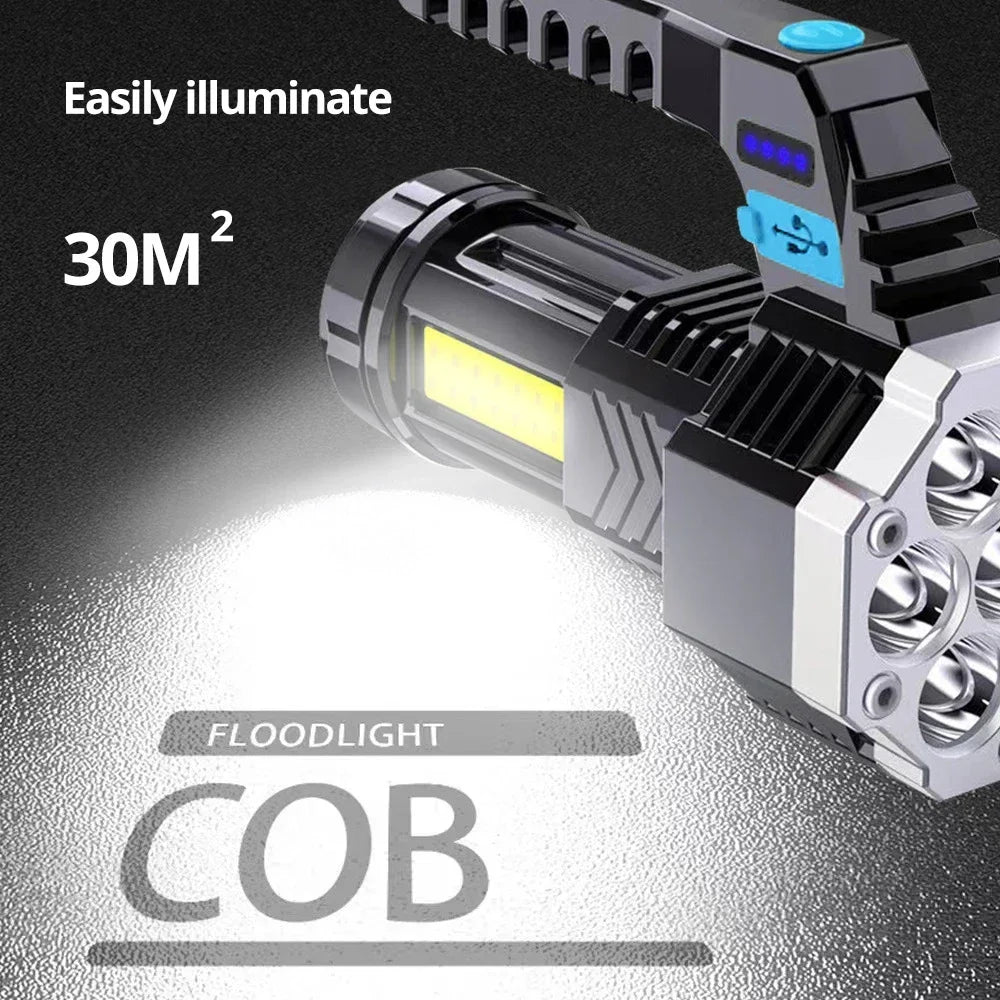 High Power Rechargeable Led Flashlights