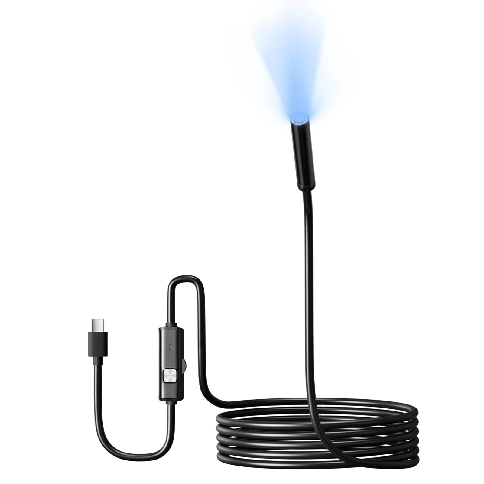 Endoscope Camera with 6 Led Lights Ideal for Car Engines