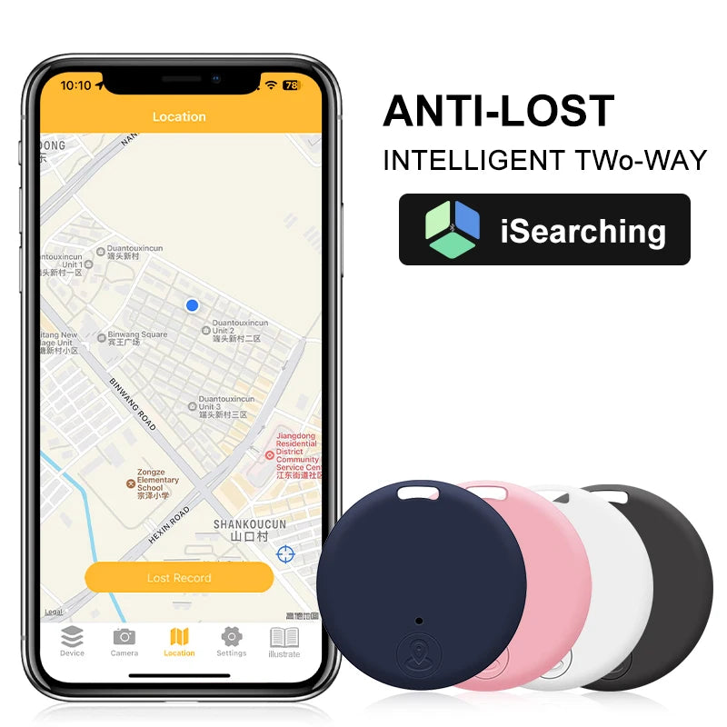 Smart Bluetooth GPS Tracker & Anti-Lost Finder