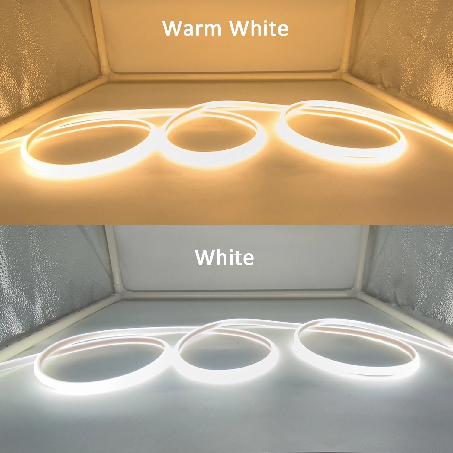 220V Waterproof COB LED Strip – Flexible Ribbon for Indoor & Outdoor Lighting