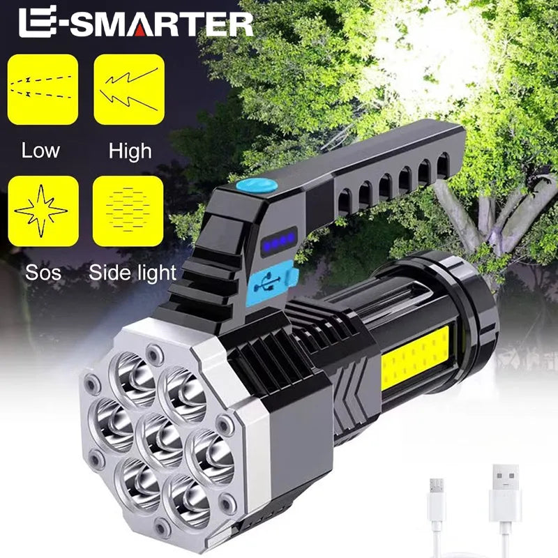 High Power Rechargeable Led Flashlights