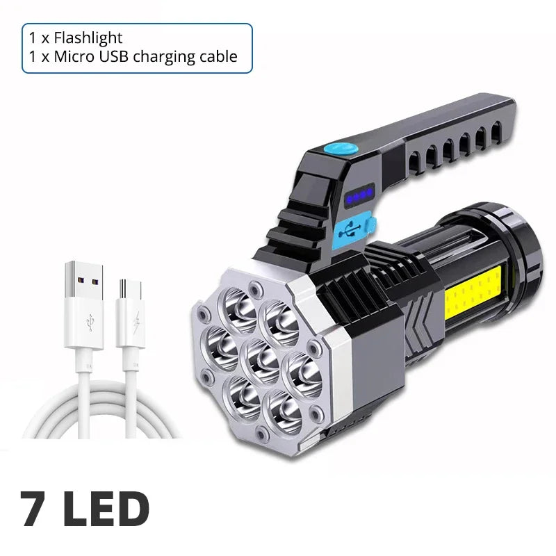 High Power Rechargeable Led Flashlights