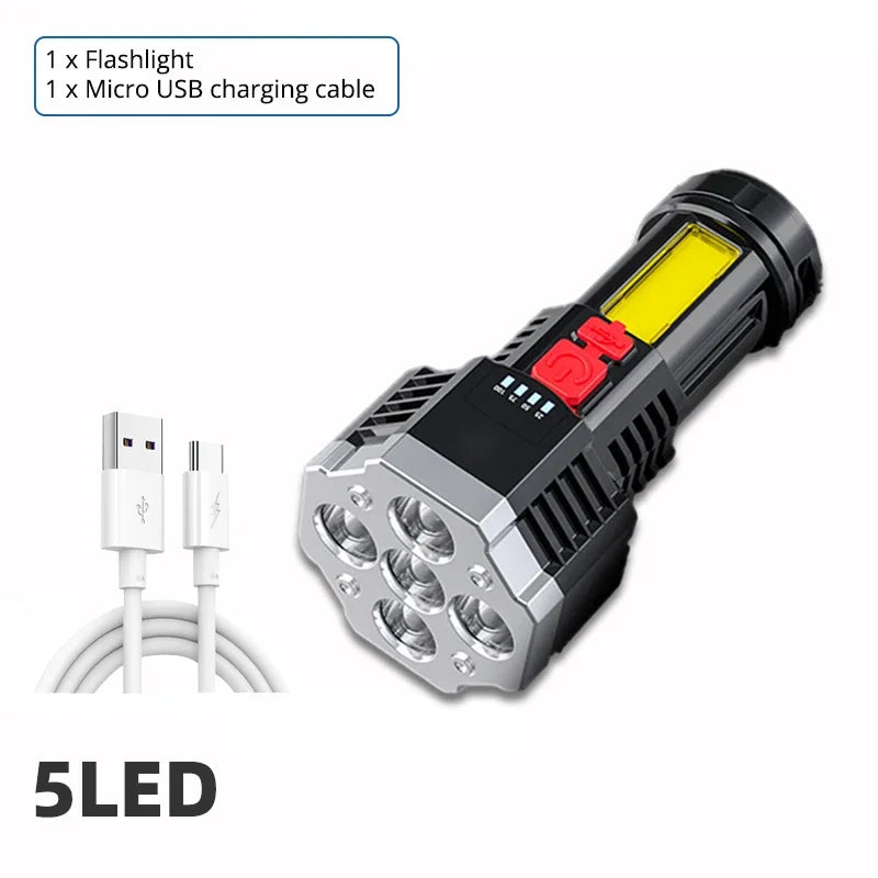 High Power Rechargeable Led Flashlights